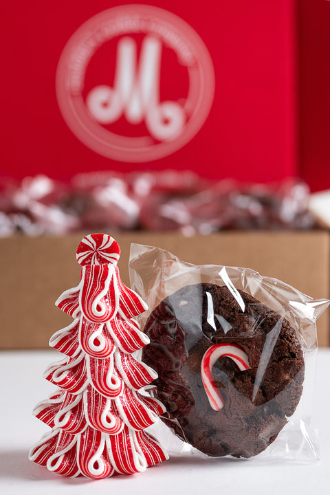 Set of 2 Double Chocolate Peppermint Boxes (24 cookies)