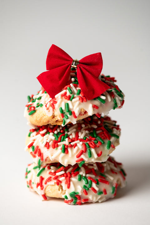 The Christmas Funfetti Box (12 cookies)