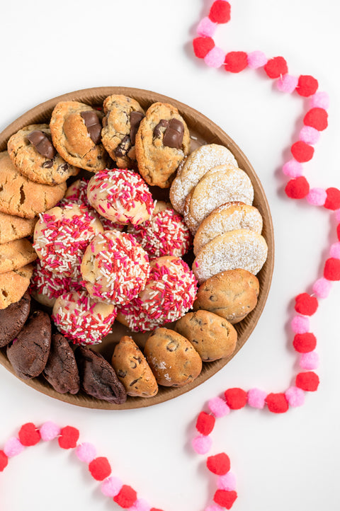 Valentine's Small Tray (28 cookies)